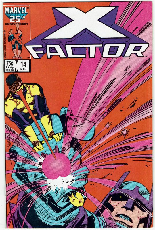 X-Factor #14 (1986 v1) Walter & Louise Simonson NM