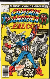 Captain America #215 (1977) Captain America and the Falcon