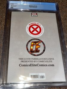 Powers of X 1, Parrillo, Comics Elite Virgin Dark Phoenix Variant Cover, CGC 9.8