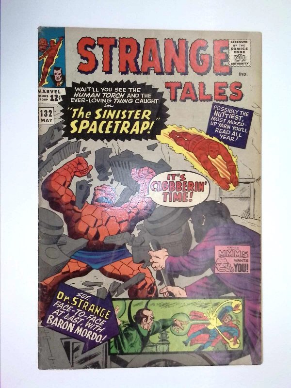 Strange Tales (1951 series)  #132, VG+ (Actual scan)