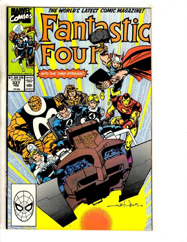 7 Marvel Comics Fantastic Four 337 347 349 1 489 + World's Greatest # 1 (2) TD10