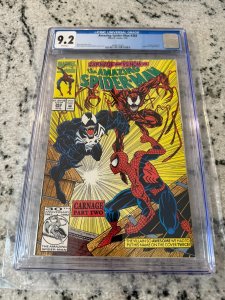 Amazing Spider-Man # 362 CGC Graded 9.2 Marvel Comic Book Carnage Venom JH24