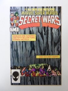 Marvel Super Heroes Secret Wars #4 (1984) VF condition