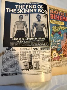 Fantastic Four(1971)#112 Hulk vs. Thing see descripttion