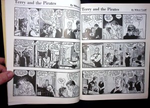 Terry & The Pirates-LARGE FEATURE BOOK #2-Milton Caniff-  1983 Reprint 1st App.