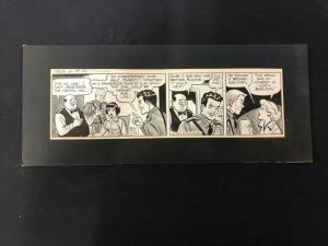 Ella Cinders Original Newspaper Comic Strip Art June 19 1956