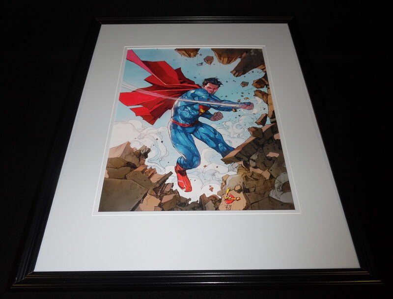 Superman 2015 DC New 52 Framed 11x14 Photo Poster