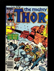 12 Thor Marvel Comics #263 267 282 351 352 355 362 396 397 398 399 400 J369