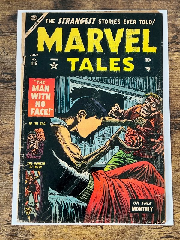 Marvel Tales 115 (1953). GD+. Atlas Comics. Awesome Pre-Code Horror!!