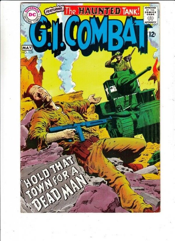 G.I. Combat # 129 Strict NM- High-Grade Jeb Stuart the Haunted Tank, Russ Heath