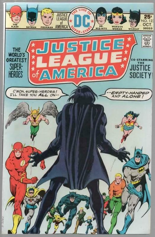 JUSTICE LEAGUE OF AMERICA 123 FN Oct. 1975