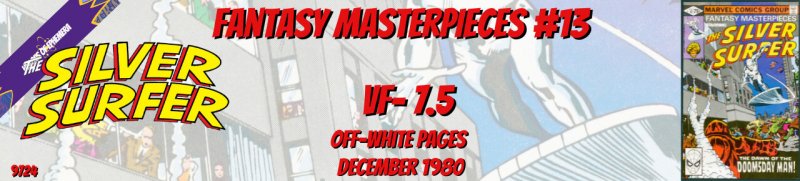 Fantasy Masterpieces 13 VF- 7.5 Silver Surfer Marvel 1980