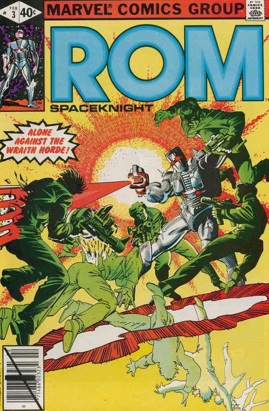 Rom #3 VG ; Marvel | low grade comic Spaceknight Bill Mantlo