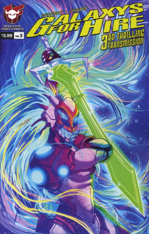 Galaxys For Hire #3A VF/NM ; Devil's Due | Sherard Jackson 1First