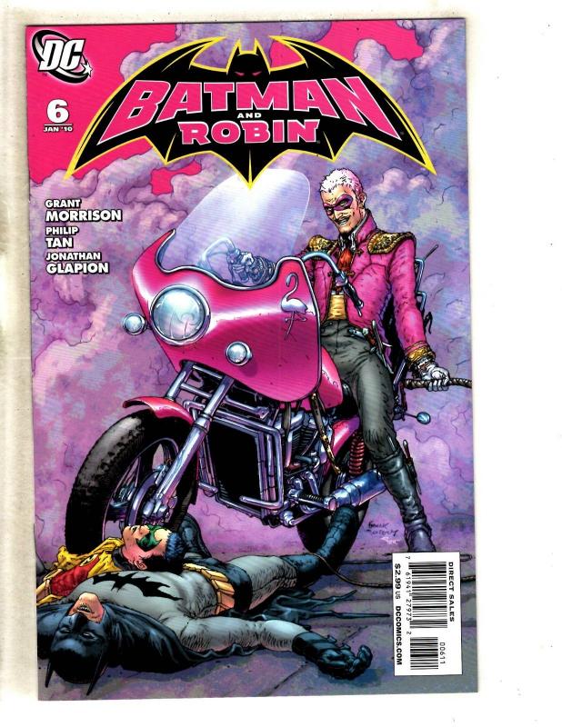 Lot Of 9 Batman & Robin DC Comic Books # 1 2 3 4 5 6 7 8 9 Joker Gotham Ivy CJ2