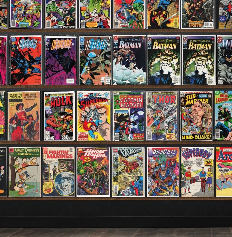 Huge Lot 150+ Comics with Thor, Batman, Detective Comics, The Defenders & More!