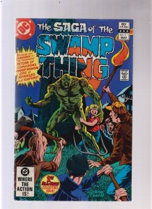 Swamp Thing #1 - Premiere issue of 2nd series (6.0) 1982