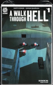 A Walk Through Hell #1 Black and White Cover (2018) A Walk through Hell