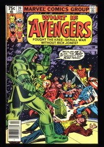 What If? (1977) #20 NM+ 9.6 Avengers Kree-Skull War!