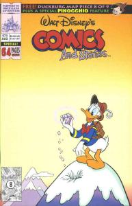 Walt Disney's Comics and Stories #574 VF ; Disney | Duckburg Map Piece 8