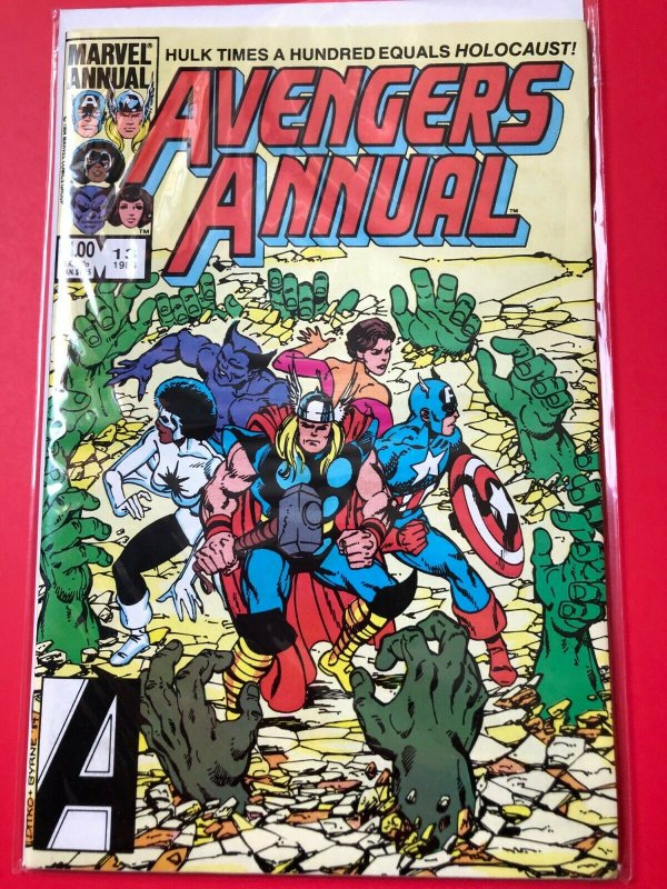  AVENGERS ANNUAL V1 #13 1984 MARVEL / HULK TIMES A HUNDRED..... / NM-