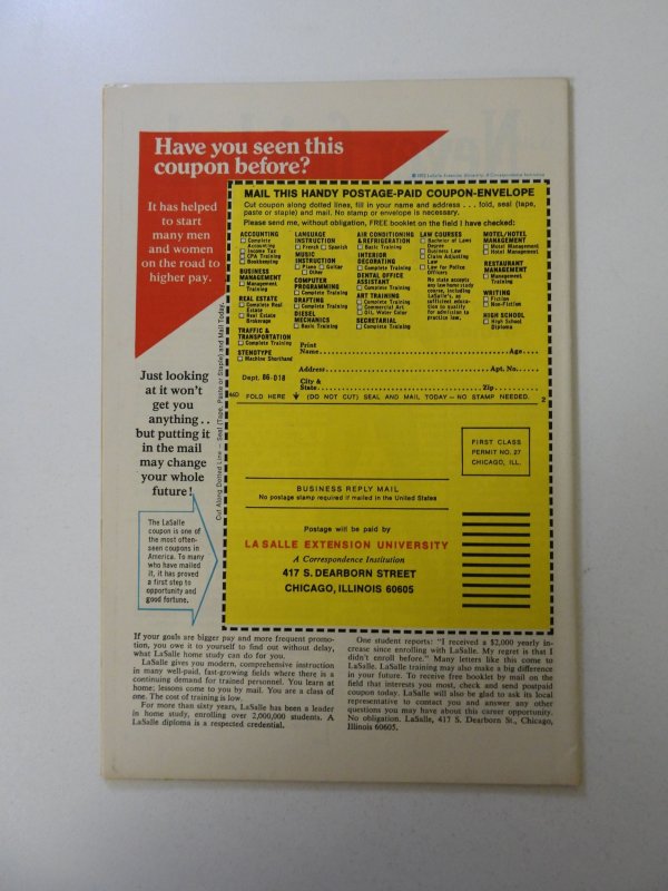 Beware! #1 (1973) VF condition