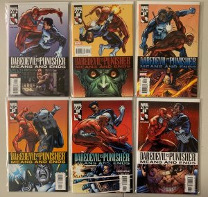 Daredevil vs. Punisher set #1-6 6 diff 8.0 (2005-06)