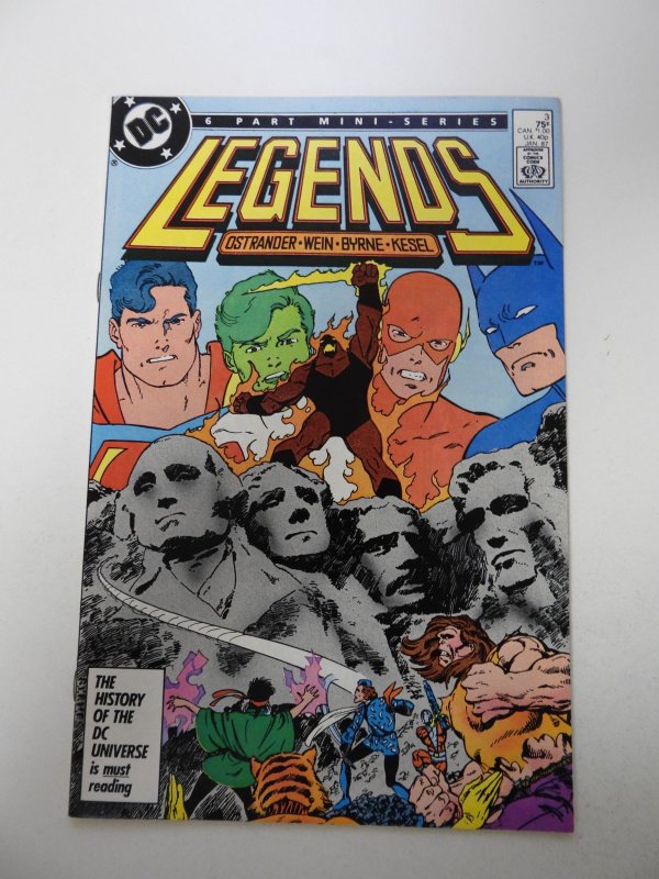 Legends #3 (1987) 1st Modern Suicide Squad VF condition