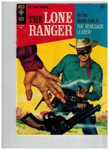 The Lone Ranger #6 (1967) Bright  nice copy