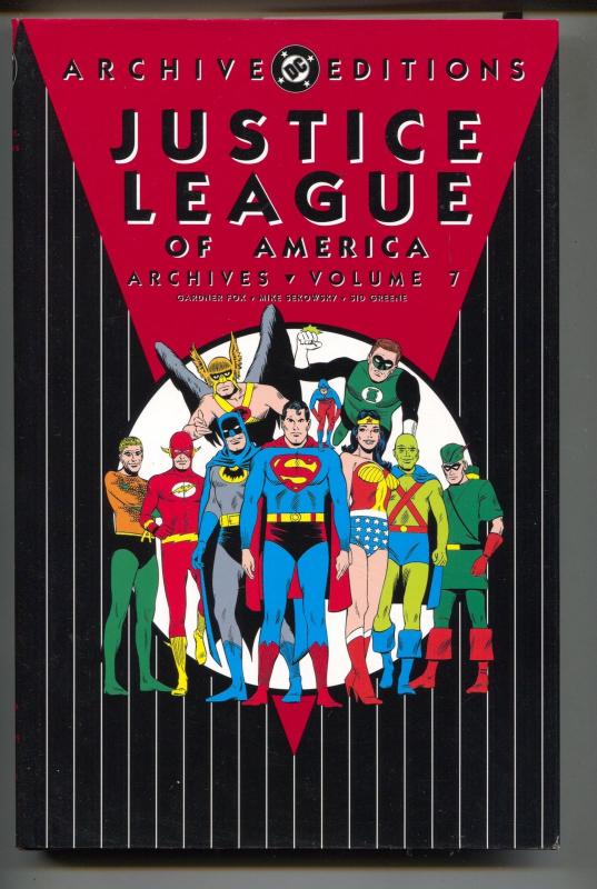 Justice League Of America Archives-Vol 7-Golden Age Color Reprints-Hardcover