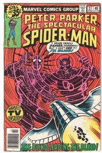 The Spectacular Spider-Man #27 (1979) Frank Miller art on Daredevil!