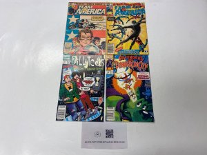 4 MARVEL comic books Team America #7 12 Bill Ted #5 Dynatron City #5 17 KM15