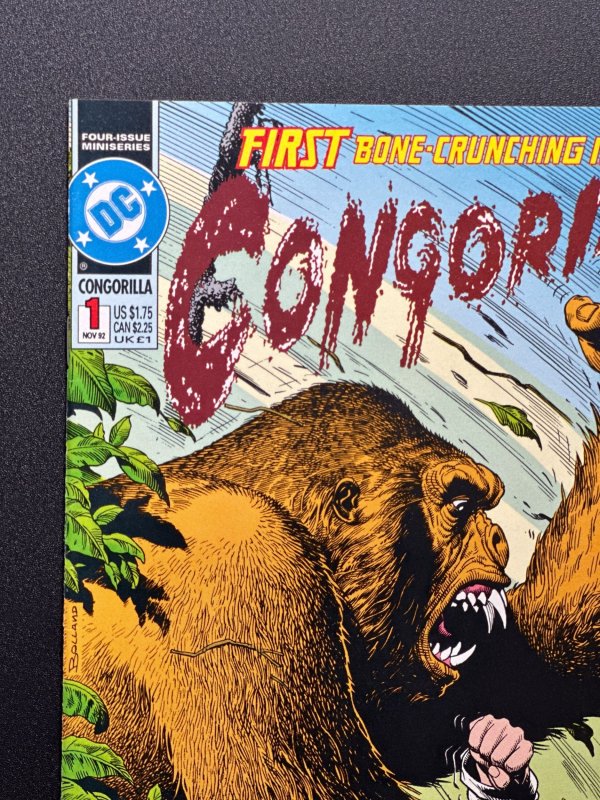 Congorilla #1 (1992) DC No More Mister Nice Ape -VF