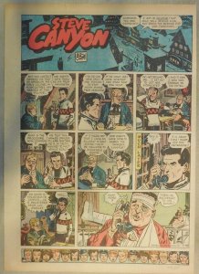 (52) Steve Canyon Sundays by Milton Caniff  from 1959 Complete Year ! Tabloid