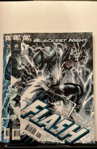 Full Run of Blackest Night: The Flash #1,2,3 (2010)