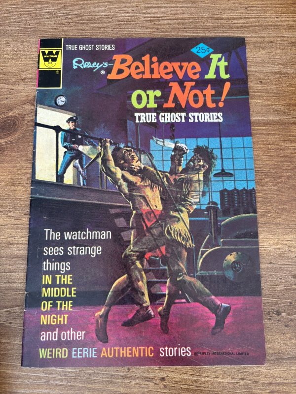 Ripley's Believe It Or Not #50 VF- Whitman Gold Key Comic Book True Ghost 8 J389