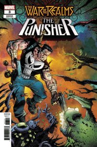 War of the Realms Punisher #3 1:25 McCrea Variant Marvel Comics 2019 EB105