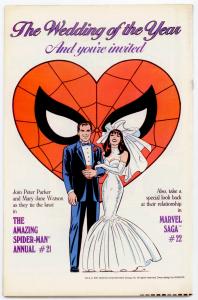 Amazing Spider-Man #292 HIGHER GRADE  MJ  accepts Peter's proposal 
