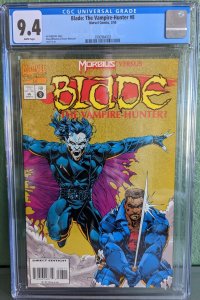 Blade: The Vampire Hunter 8 CGC 9.4 Morbius Appearance 1995 