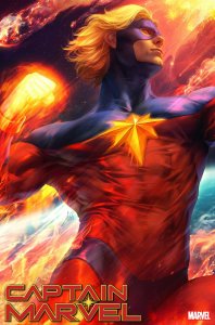 CAPTAIN MARVEL 34 ARTGERM TEASER VARIANT 