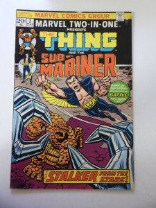 Marvel Two-in-One #2 (1974) VG Condition moisture stains bc MVS Intact