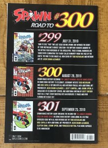 Spawn #298 Virgin Variant Amazing Homage NM Todd McFarlane Image Comics