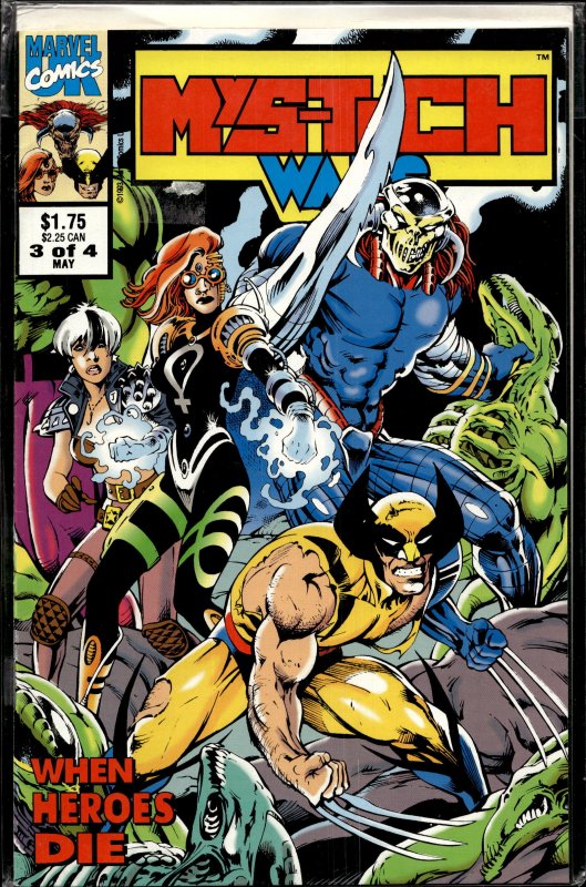 MyS-Tech Wars #3 (1993) Death's Head II