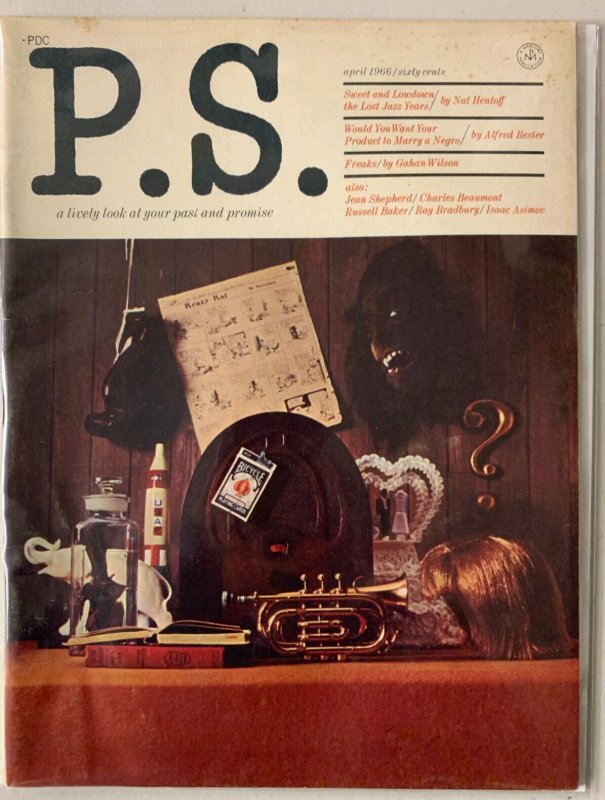 P.S. Magazine Volume 1 #1 Mercury Press Jean Shepherd Asimov 4.5 VG+ (1966)