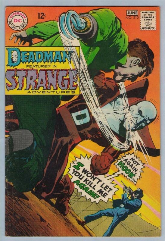 Strange Adventures 212 Jun 1968 FI (6.0)