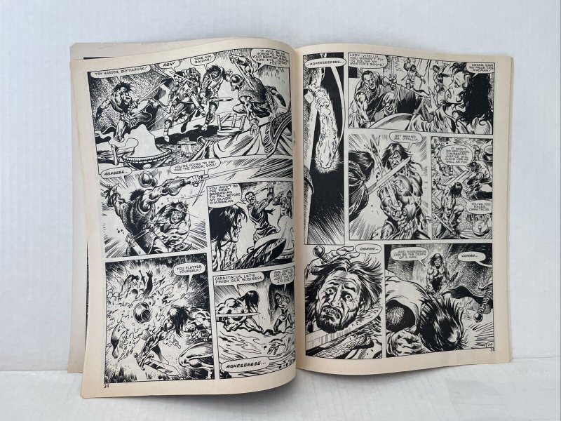 Savage Sword Of Conan #130 Marvel Magazine 