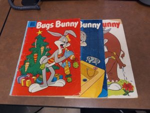 Bugs Bunny 46 47 50 Dell Comics Lot Run Set Cartoon Collection Christmas Cover