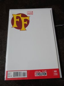 FANTASTIC FOUR #1 COMIC BLANK VARIANT SKETCH COVER