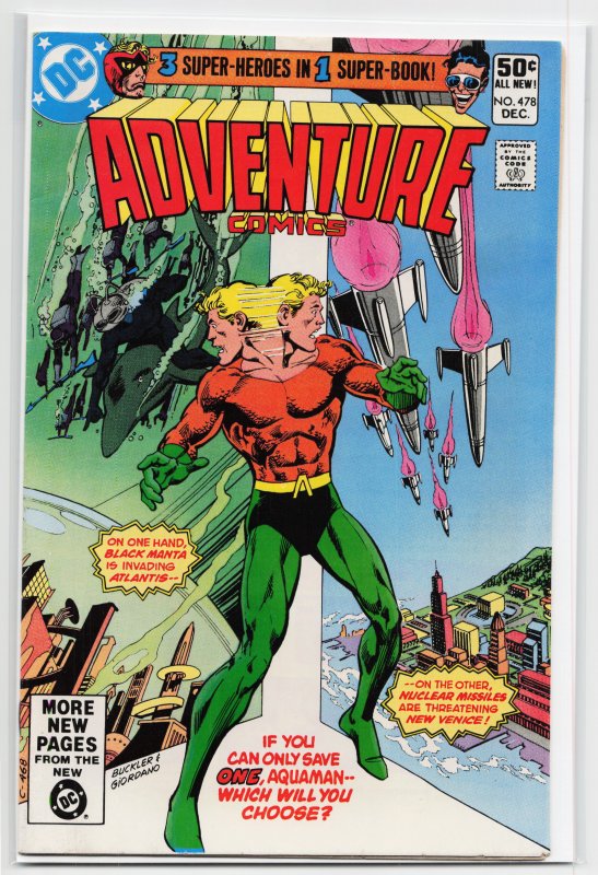 Adventure Comics #478 (1980) Aquaman