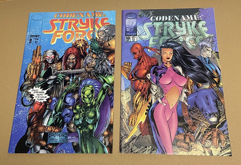 Codename Stryke Force #8  #13 ( SET ) NM  / Mark Silvestri / 1995